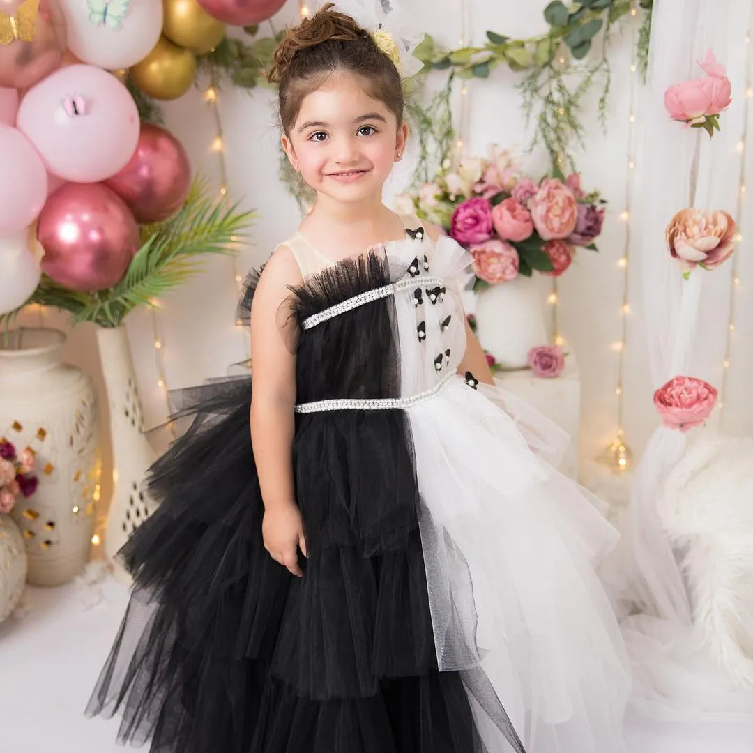 Butterfly Kisses Tiered Tulle Dress