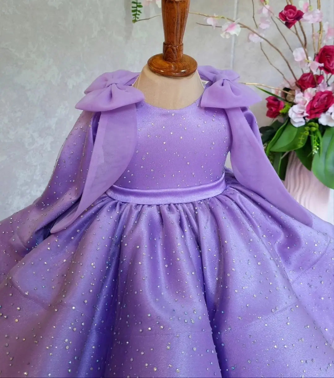 Rhinestones Embellished Princess Tutu Dress