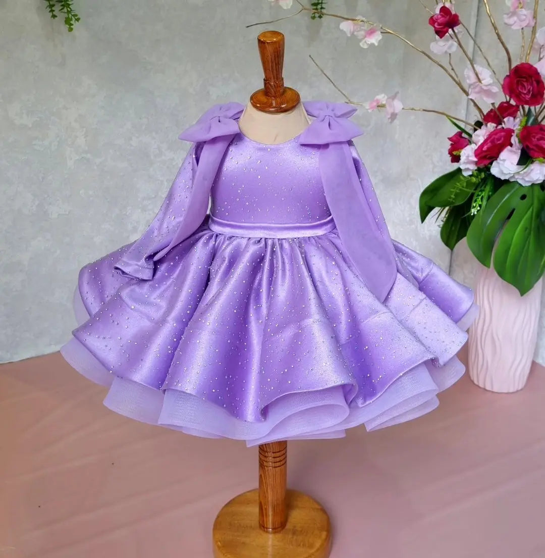 Rhinestones Embellished Princess Tutu Dress