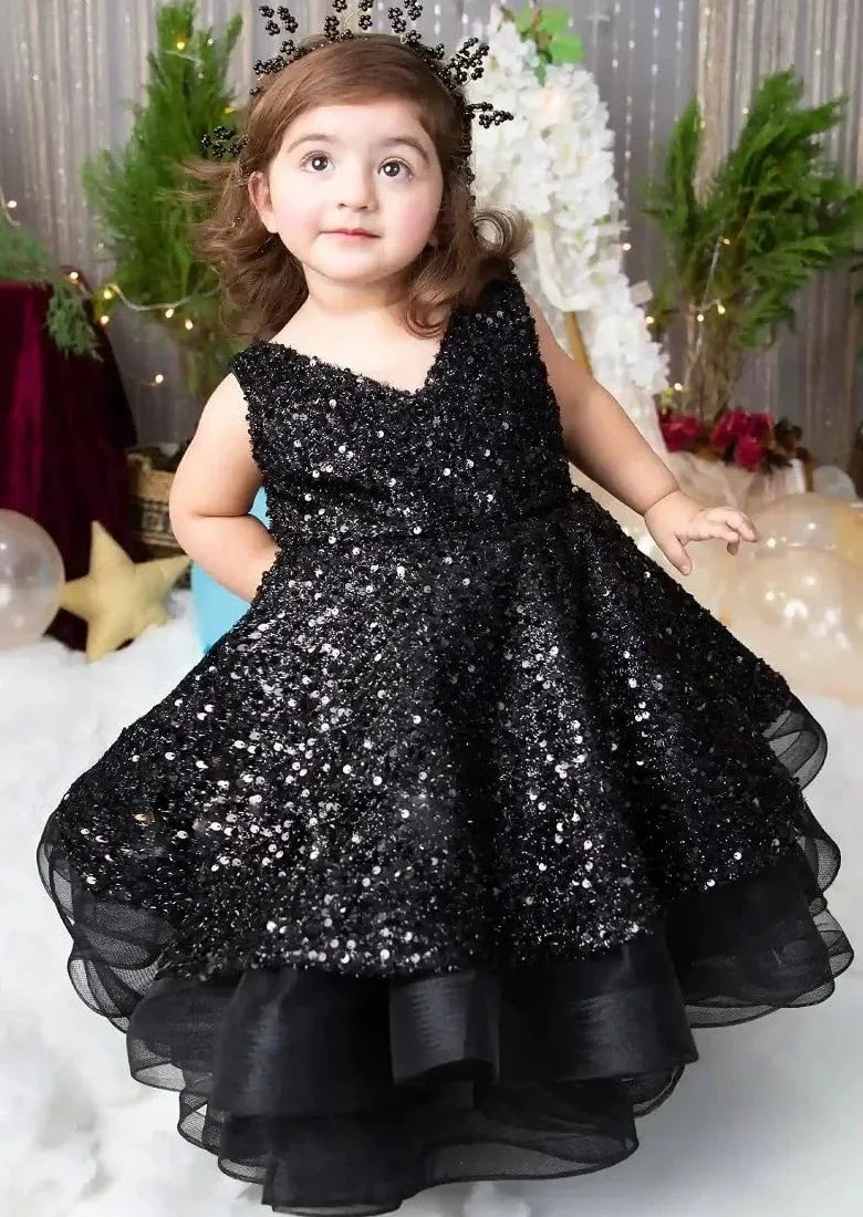 Black birthday dress